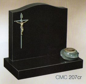 CMC207cr Polished cr Jet Black Granite