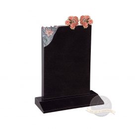 BL106 Jet Black Headstone