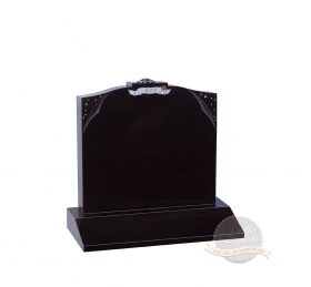 BL161 Jet Black Headstone