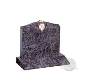 BL177 Silk Blue Headstone