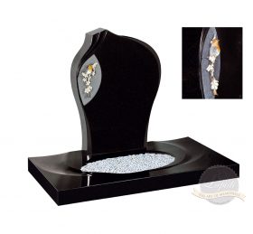 BL201 Jet Black Headstone