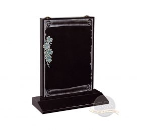 BL72 Jet Black Headstone