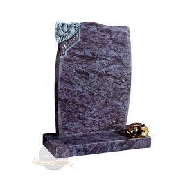 BL77 Silk Blue Headstone