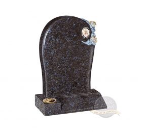 BL85 Butterfly Blue Headstone