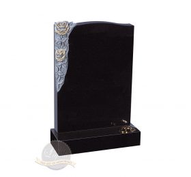 BL93 Jet Black Headstone